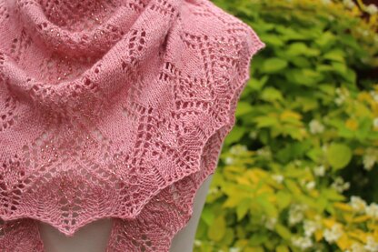 Glittering Path Shawl