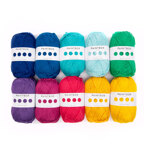 Paintbox Yarns Cotton Aran 10 Ball Color Pack - Fiesta
