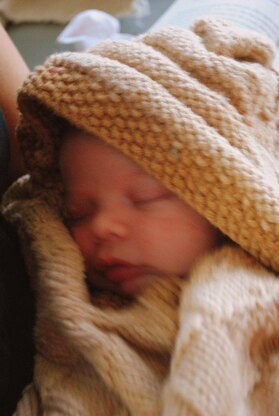 Sweet Lullaby Seamless Hooded Blanket