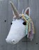 Luna the African flower unicorn head