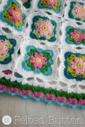 Cottage Garden Blanket