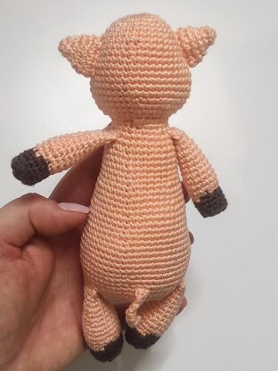 3 in 1 Pig Keychain Amigurumi