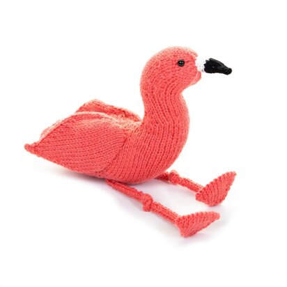 Frank Flamingo - knitting pattern