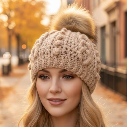 Magnificent Loops Beanie Crochet Pattern #449
