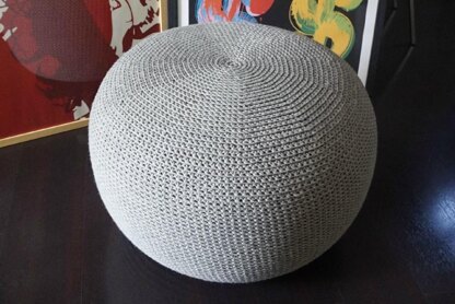 Crochet Ottoman Pouf Stool