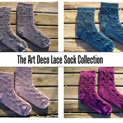 The Art Deco Lace Sock Collection E-Book