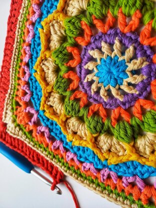 Bloom On By Granny Square 12"