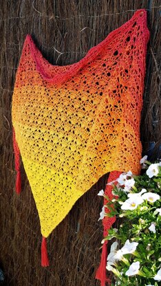 Following Sunrise Shawl