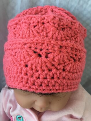 Sophie's Shell Stitch Hat