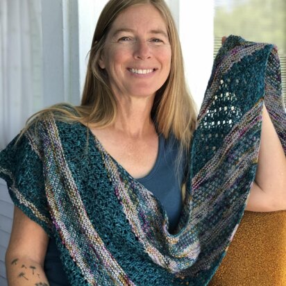 Sea Glass - knitting pattern
