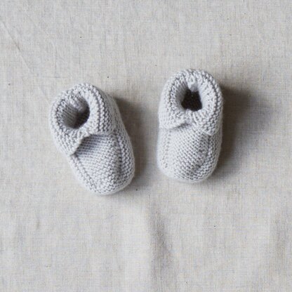 Cosmo Garter stitch Baby Jacket and bootees