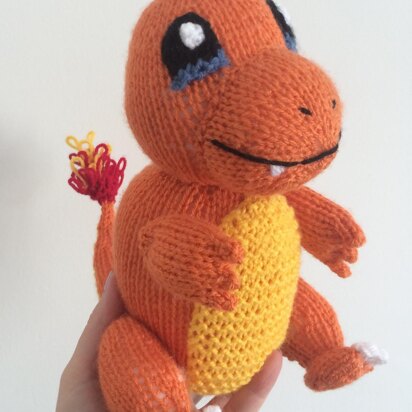 Charmander pokemon amigurumi