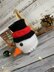 Snowman Chocolate Orange Cover Knitting Pattern