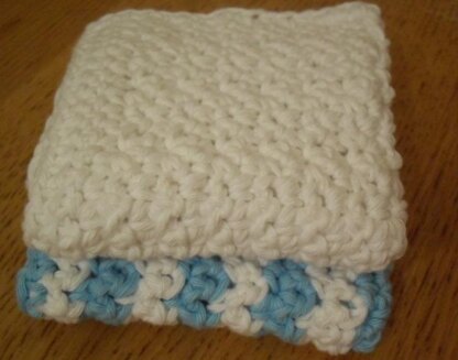 Simple Dishcloth, Practice Single Crochet (Sc)
