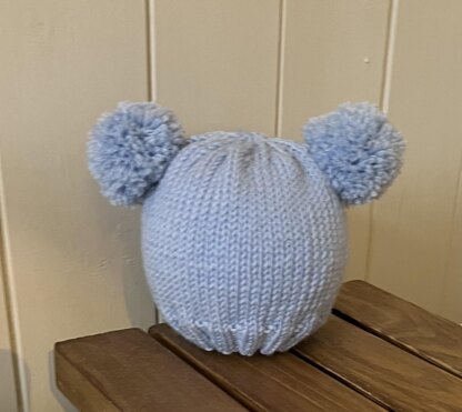 Baby Pompom Beanie