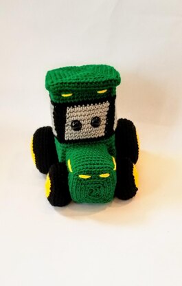 Cute Crochet Tractor