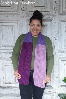 Color Block Shay Scarf