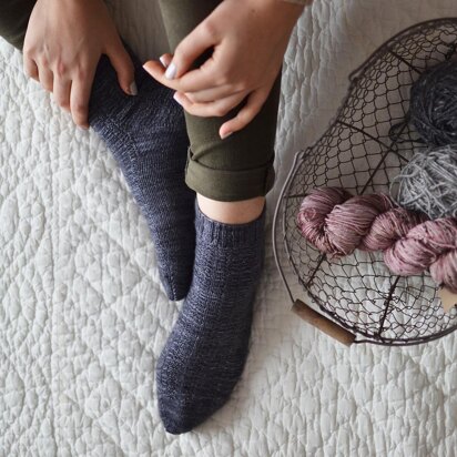 Fir socks - knitting pattern