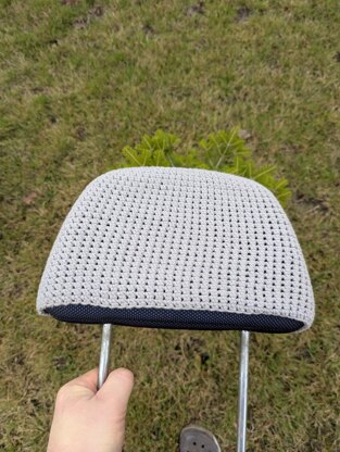 Car Headrest Cover English-US