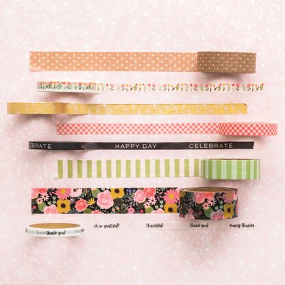 American Crafts Lovely Moments Washi Tape 8/Pkg - 621049