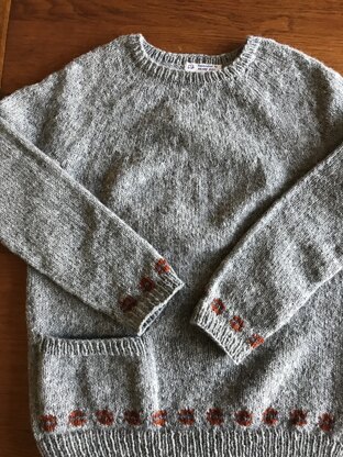 Ladies Top Down Jumper