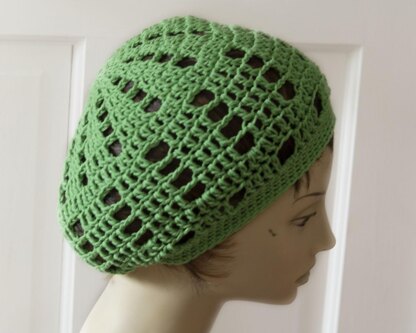 Fitted Lace Beanie