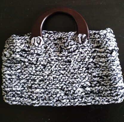 Squashy Zebra print bag