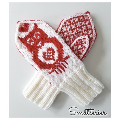 Owl Mittens for children