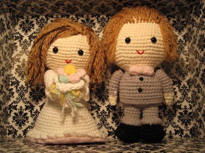 Wedding Bride and Groom - Amigurumi Crochet Patterns