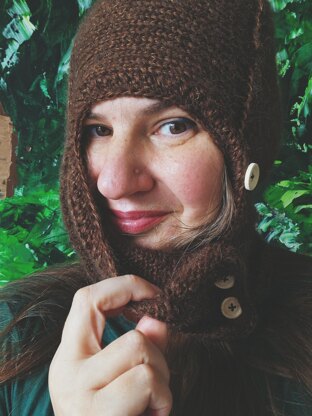 Winter Balaclava Knitting Pattern (Aran Weight)