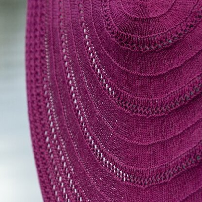 716 Sequoyah Shawl - Knitting Pattern for Women in Valley Yarns Charlemont 