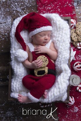 Santa Overall and Hat