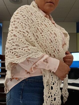 Crochet Lace Shawl