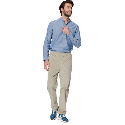 Burda Style Menâ€™s Suit B5955 - Sewing Pattern