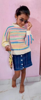 Casual Cosy Crochet top