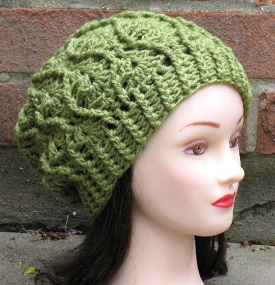 Maddie Cabled Slouch Hat