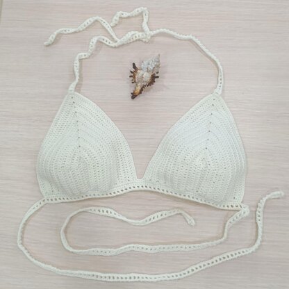 Vera crochet bra