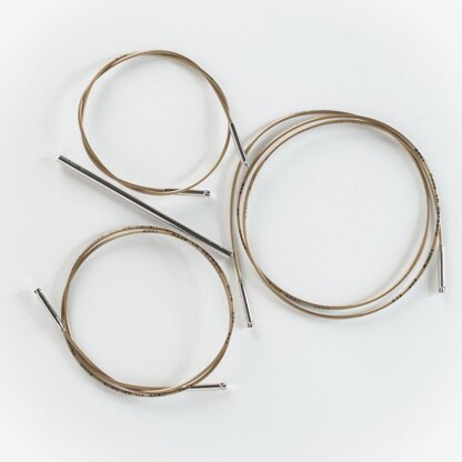Addi-Click Set von 3 Seile und 1 Kupplung - Silber