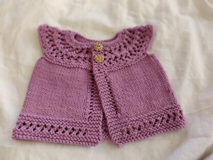 Marigold Fields baby cardigan