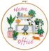 Vervaco Counted Cross Stitch Kit Home Office Cross Stitch Kit