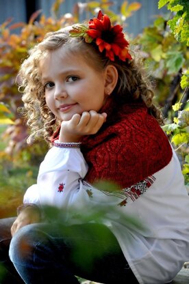 Fanciful Flower Snood