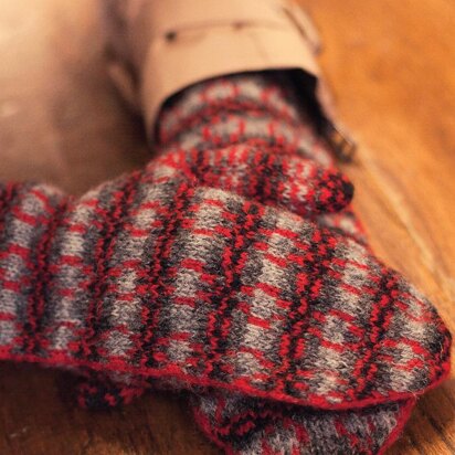 Corrimony Mitts - knitting pattern