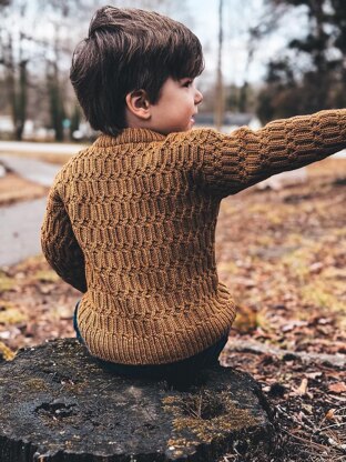 The Crisscross Ribbed Sweater, Child