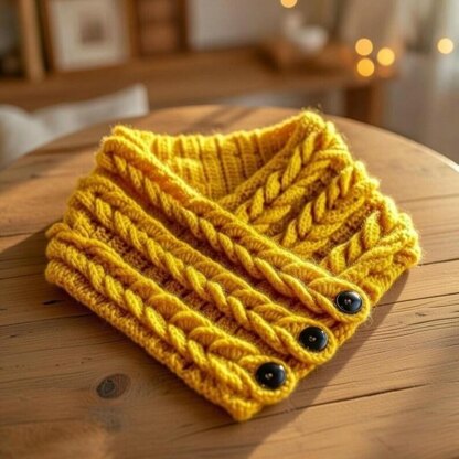 Crochet Double Layered Braided Cowl – Beginner Infinity Scarf Pattern with Video & PDF