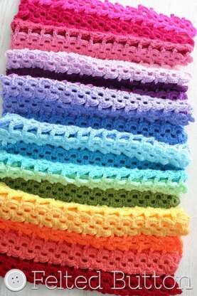 Pansy Parade Blanket