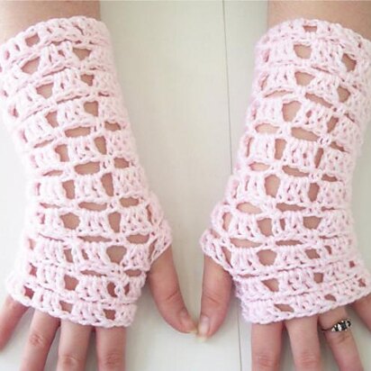 Square Lace Gloves
