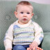 Plymouth Yarn 2990 Baby's Raglan Pullover in Dreambaby DK Paintpot PDF