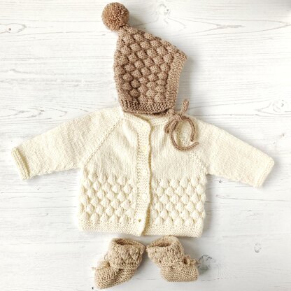 Bubble Stitch Baby Set 3