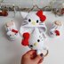 Crochet Hello Kitty Baby Gift Set (0-3 months)