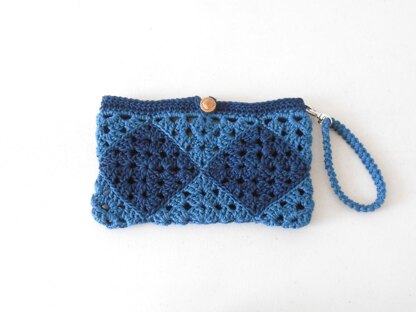 Granny Square Clutch